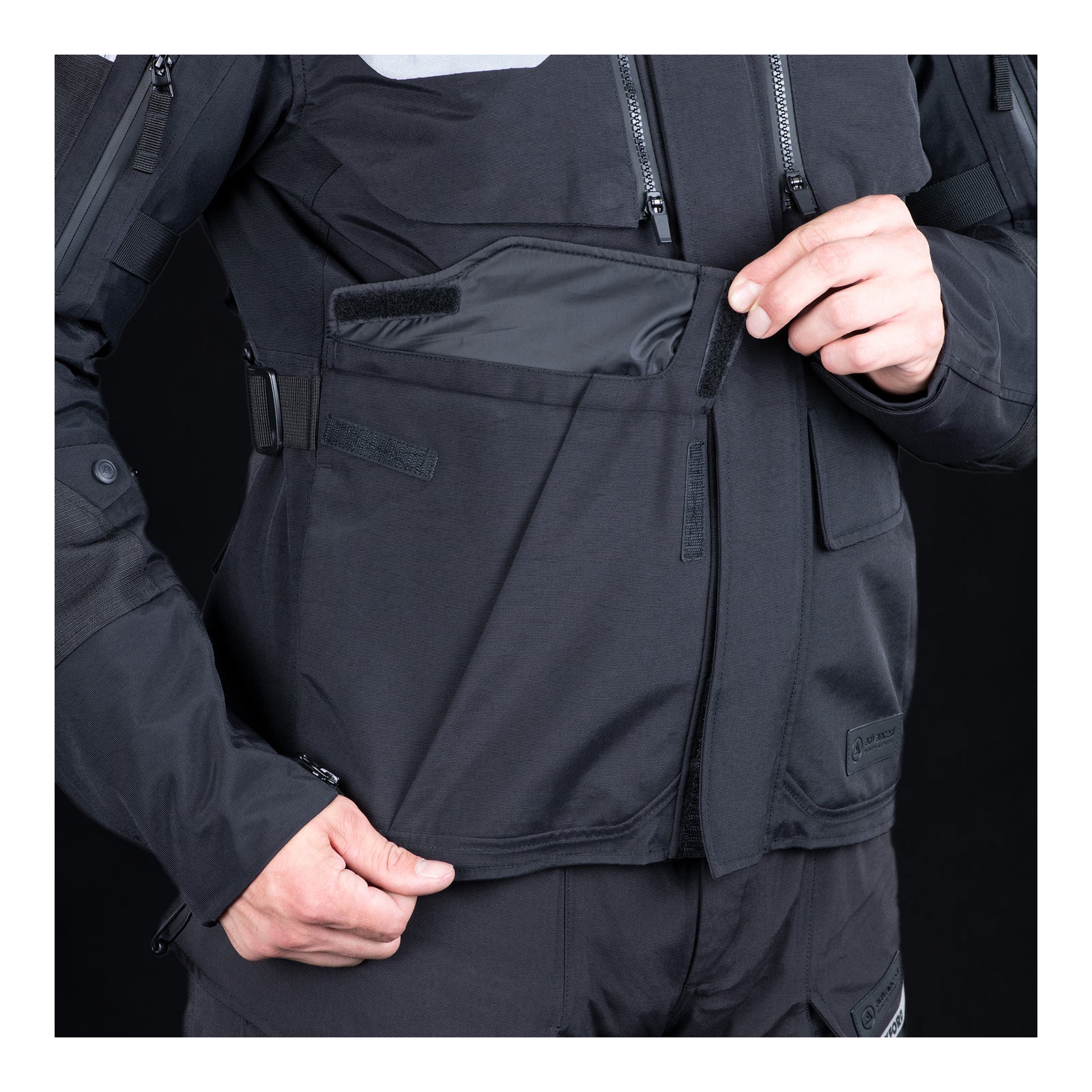 Oxford Stormland Dry2Dry Men's Tech Jacket - Black (2XL)