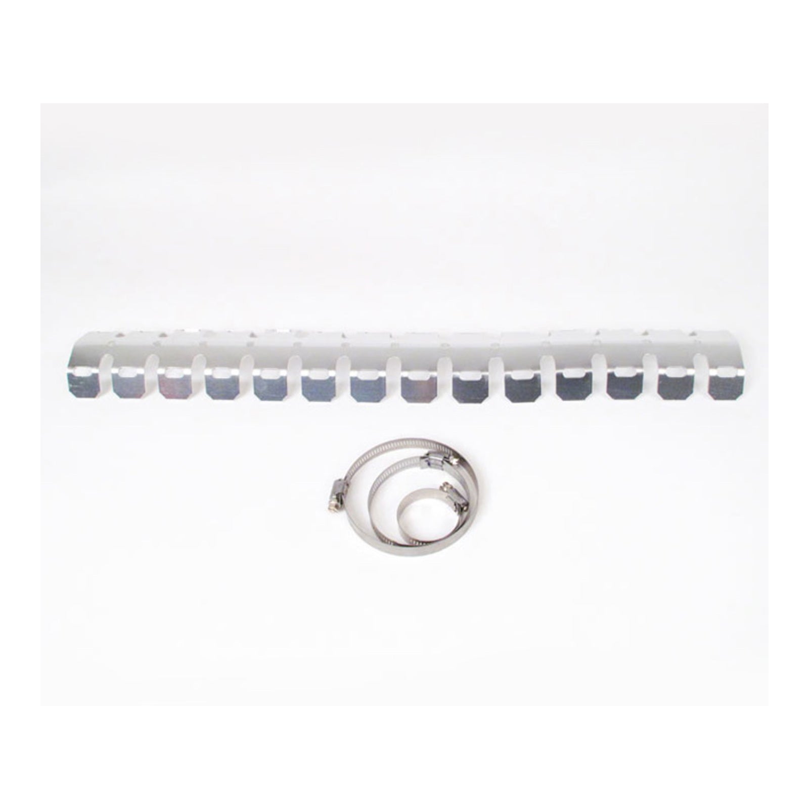 Whites Head Pipe Guard with Clamp - Silver