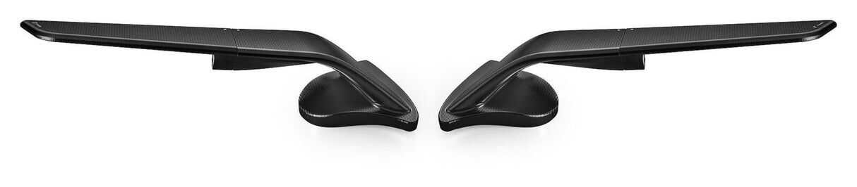 Rizoma Stealth Mirrors Black for Kawasaki ZX-10R 19-20