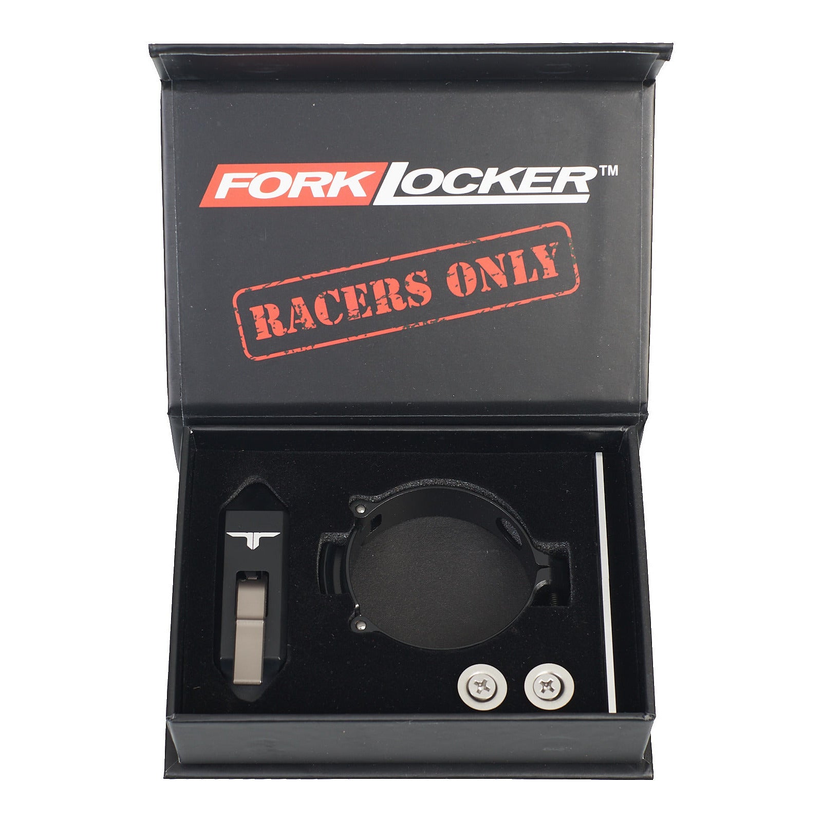 Rackum Racing Fork Locker Holeshot Device - Self-Setting