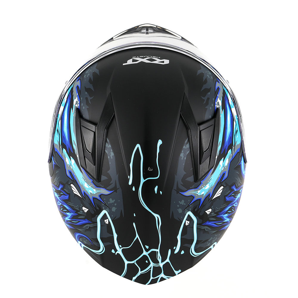 RXT 825 STREET 2 REVENGE MATT BLACK/BLUE