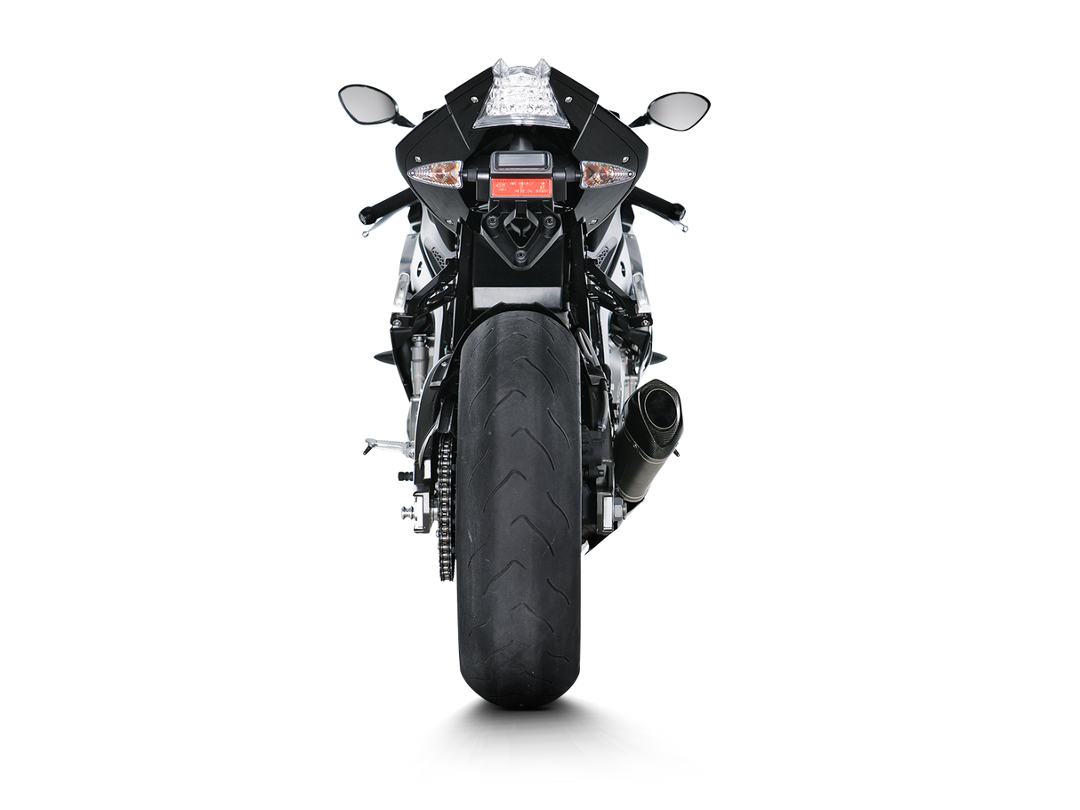 Akrapovic Slip-On Line Titanium Muffler System w/Carbon End Cap for BMW S 1000 R/M 1000 R 14-16/S 1000 RR/M 1000 RR 10-14 Akrapovic