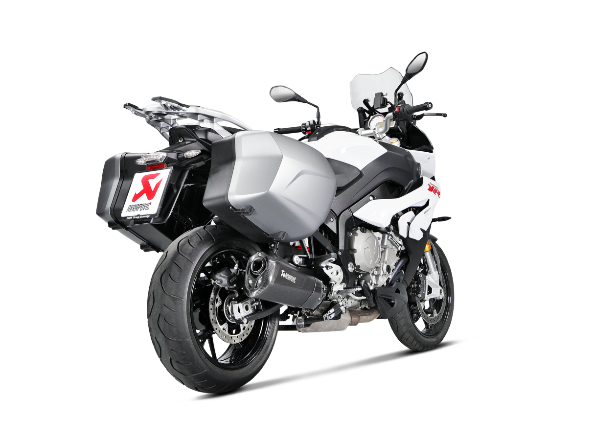 Akrapovic Slip-On Line Titanium Muffler System w/Carbon End Cap for BMW S 1000 XR/M 1000 XR 15-19 Akrapovic