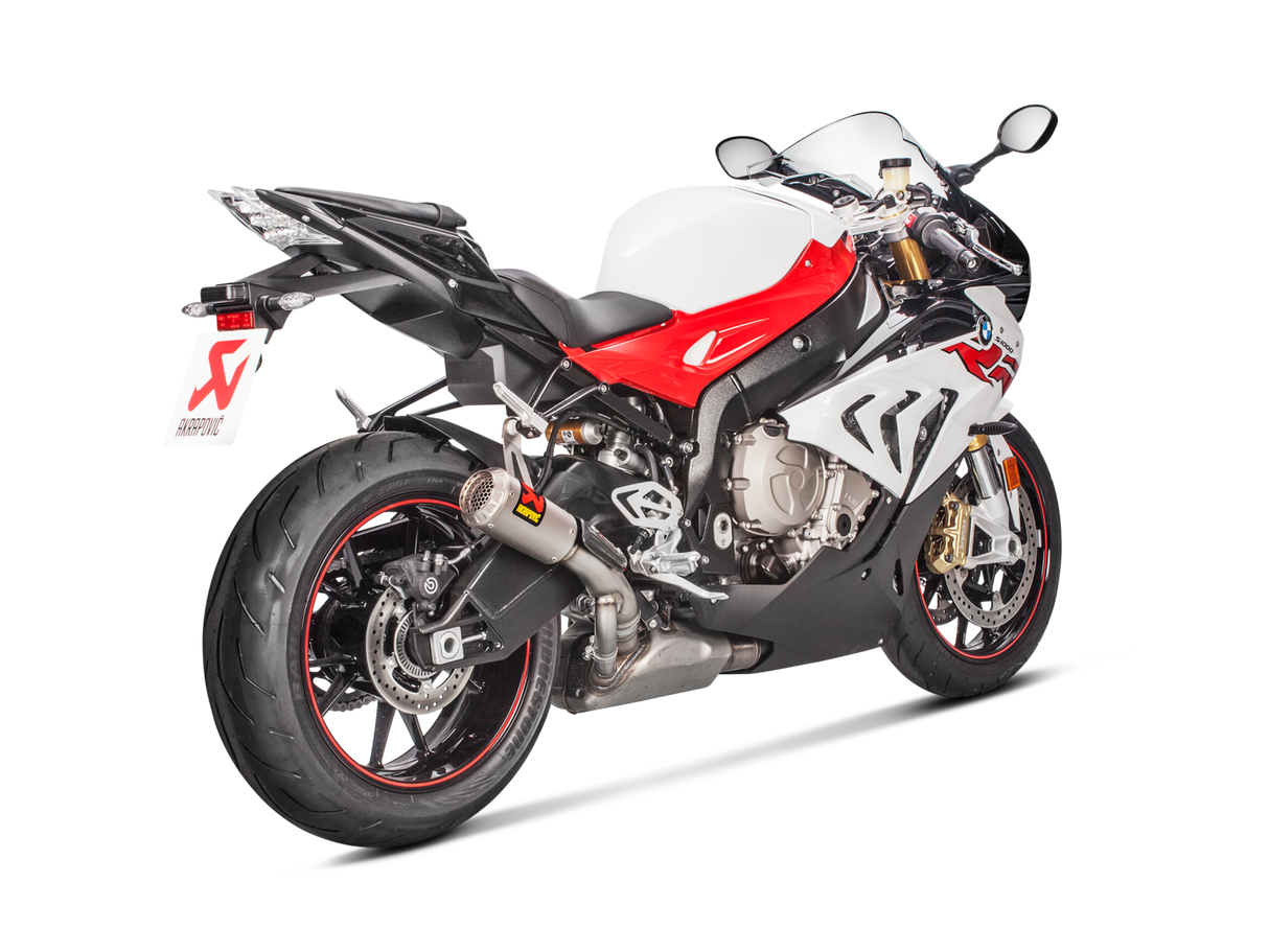 Akrapovic Slip-On Line Titanium Muffler System w/Titanium End Cap for BMW S 1000 RR/M 1000 RR 17-18 Akrapovic