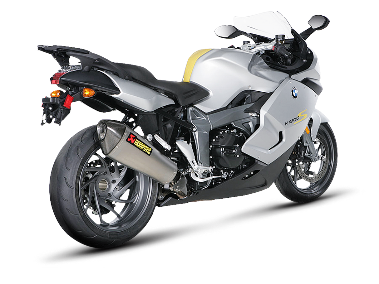 Akrapovic Slip-On Line Titanium Muffler System w/Carbon End Cap for BMW K 1300 R 09-15/K 1300 S 09-15 Akrapovic