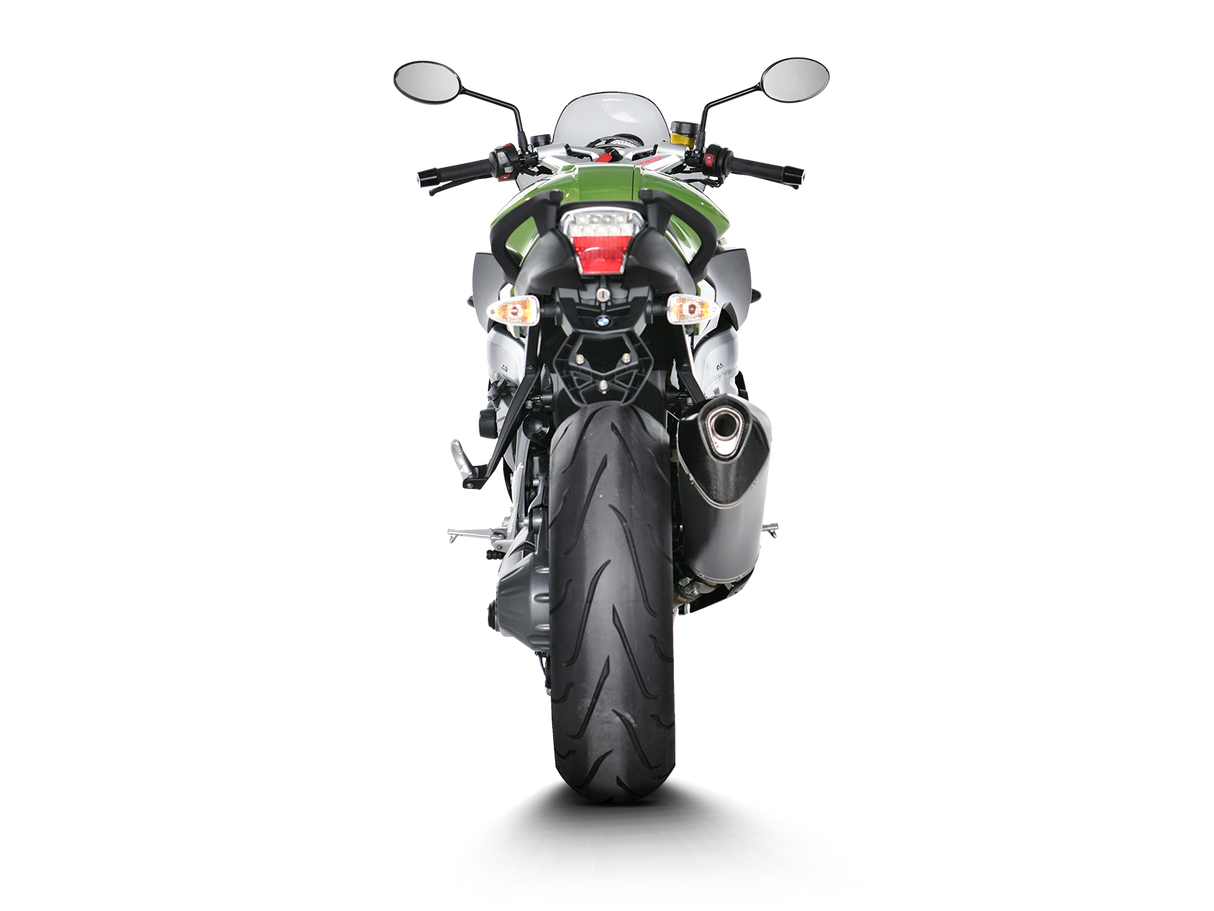 Akrapovic Slip-On Line Titanium Muffler System w/Carbon End Cap for BMW K 1300 R 09-15/K 1300 S 09-15 Akrapovic