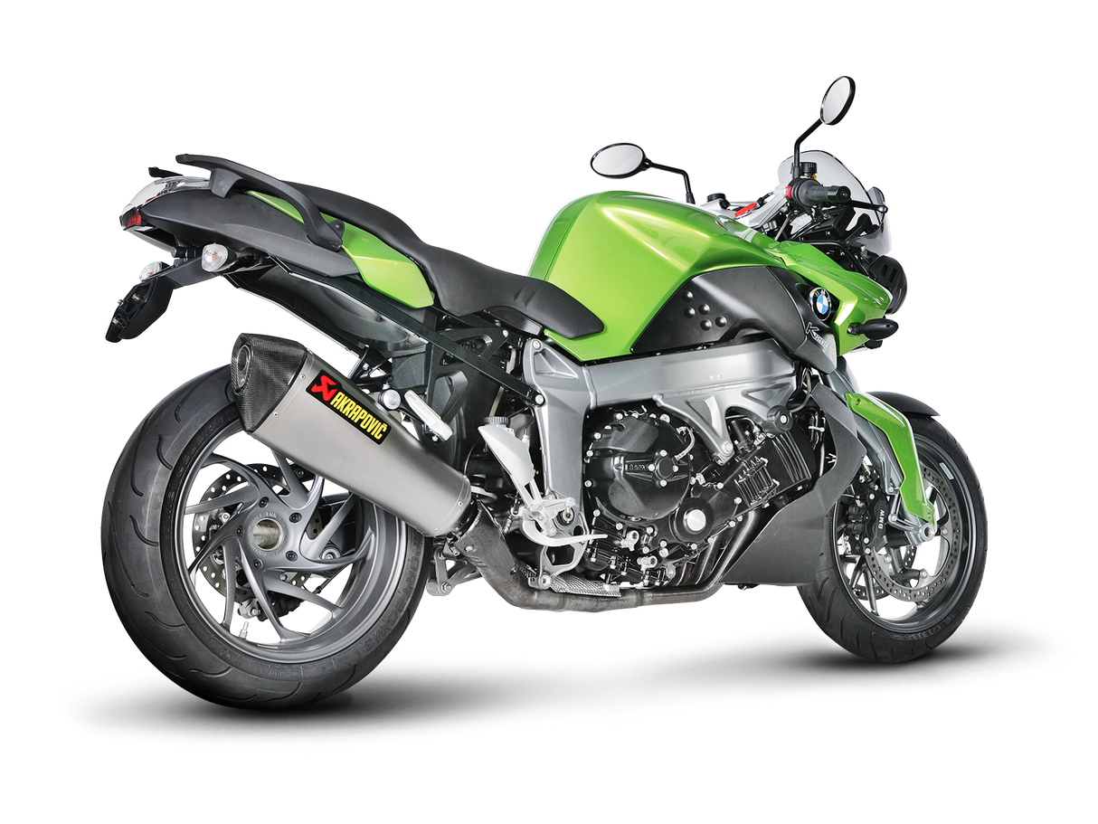 Akrapovic Slip-On Line Titanium Muffler System w/Carbon End Cap for BMW K 1300 R 09-15/K 1300 S 09-15 Akrapovic