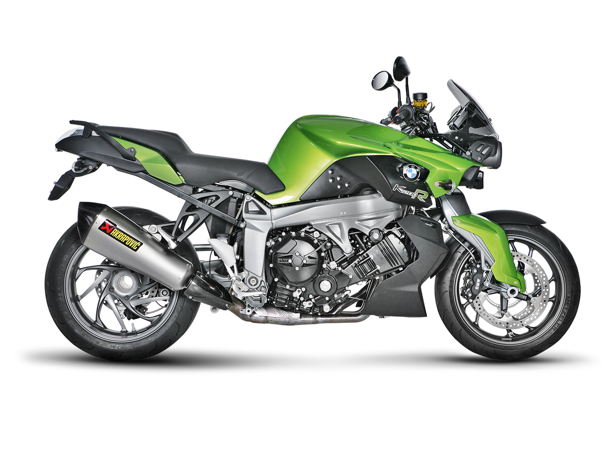 Akrapovic Slip-On Line Titanium Muffler System w/Carbon End Cap for BMW K 1300 R 09-15/K 1300 S 09-15 Akrapovic