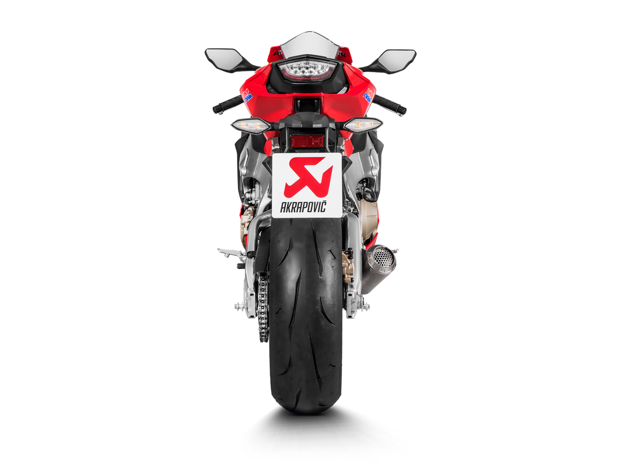 Akrapovic Slip-On Line Titanium Muffler System w/Titanium End Cap for Honda CBR1000RR 17-19 Akrapovic