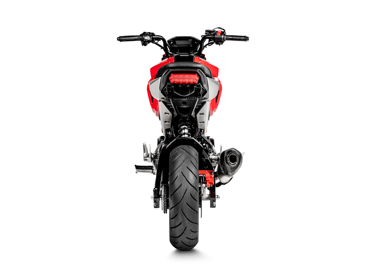 Akrapovic Racing Line Titanium Exhaust System w/Carbon End Cap for Honda MSX 125/Grom 16-20 Akrapovic