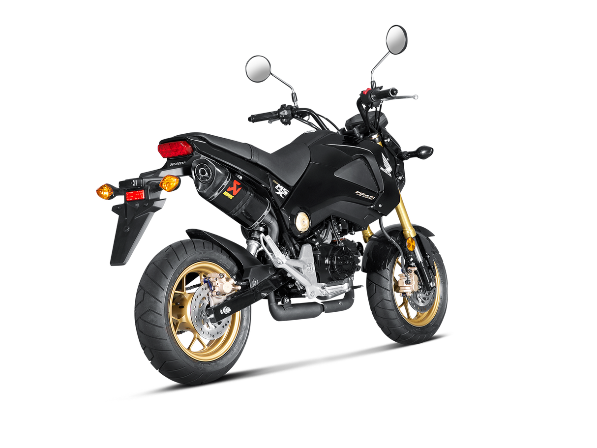 Akrapovic Slip-On Line Carbon Muffler System w/Carbon End Cap for Honda MSX 125/Grom 13-15 Akrapovic