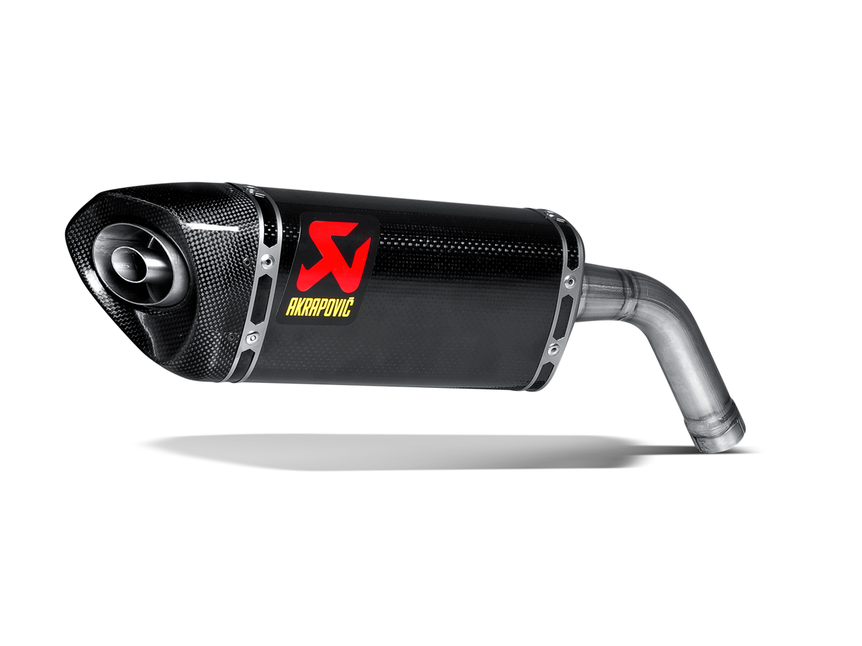 Akrapovic Slip-On Line Carbon Muffler System w/Carbon End Cap for Honda MSX 125/Grom 13-15 Akrapovic