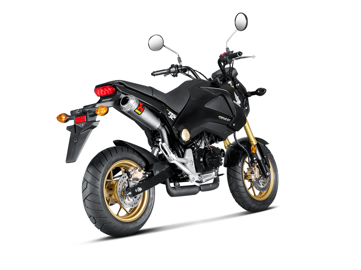 Akrapovic Slip-On Line Titanium Muffler System w/Titanium End Cap for Honda MSX 125/Grom 13-15 Akrapovic