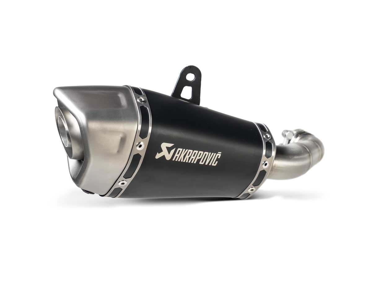 Akrapovic Slip-On Line Black Titanium Muffler System w/Titanium End Cap for Honda MSX125/Grom 13-23 Akrapovic
