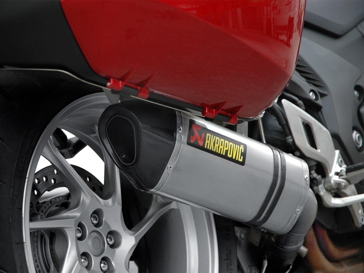Akrapovic Slip-On Line Titanium Muffler System w/Carbon End Cap for Honda VFR1200F 10-15 Akrapovic