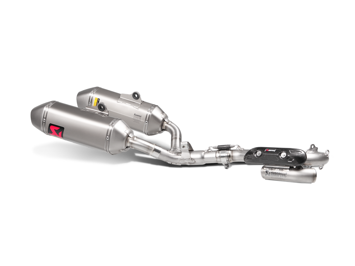 Akrapovic Racing Line Titanium Exhaust System w/Titanium End Cap for Honda CRF250R/CRF250RX 16-17 Akrapovic