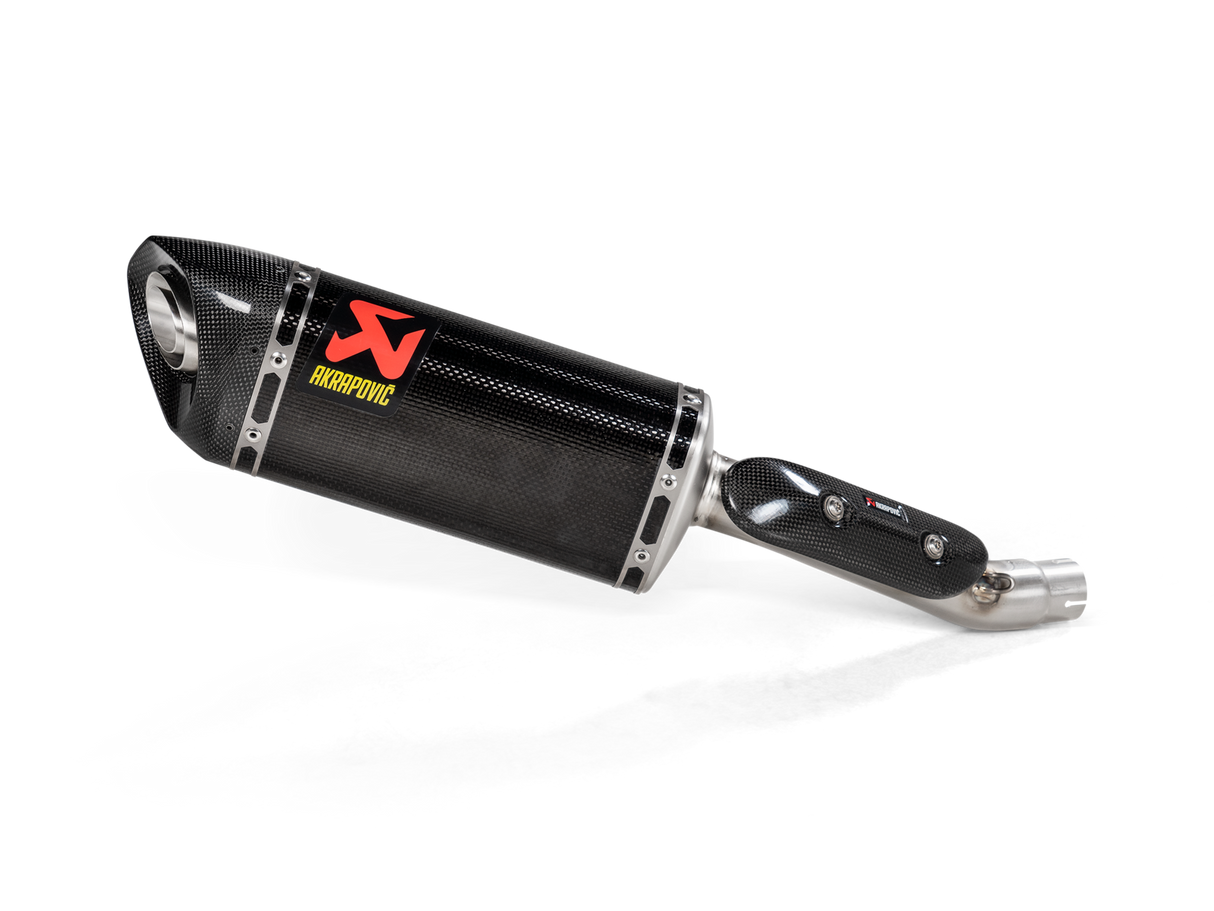 Akrapovic Slip-On Line Carbon Muffler System w/Carbon End Cap for Honda CB300R 18-20 Akrapovic