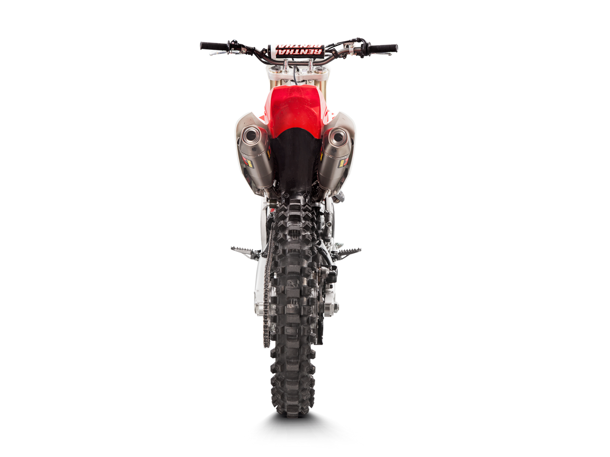 Akrapovic Slip-On Line Titanium Muffler System w/Titanium End Cap for Honda CRF450R/CRF450RX 17-18 Akrapovic
