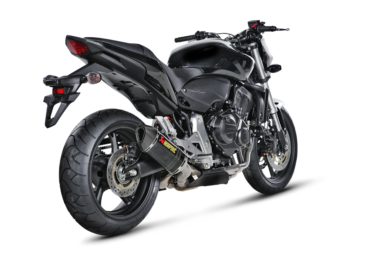 Akrapovic Slip-On Line Carbon Muffler System w/Carbon End Cap for Honda CB600F Hornet/CBR600 F 07-13 Akrapovic