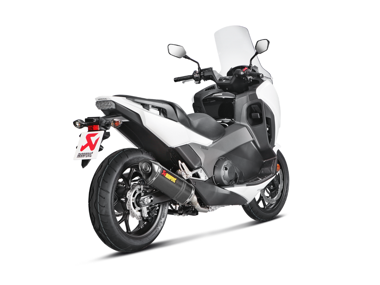 Akrapovic Slip-On Line Carbon Muffler System w/Carbon End Cap for Honda NC700/NC750S/NC750X/Integra 12-20 Akrapovic