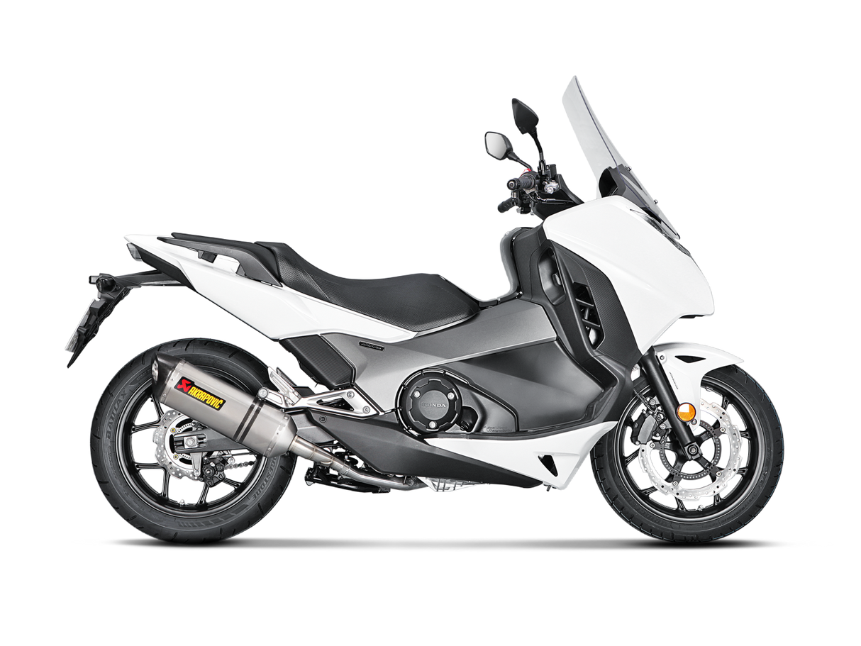 Akrapovic Slip-On Line Titanium Muffler System w/Carbon End Cap for Honda NC700/NC750S/NC750X/Integra 12-20 Akrapovic