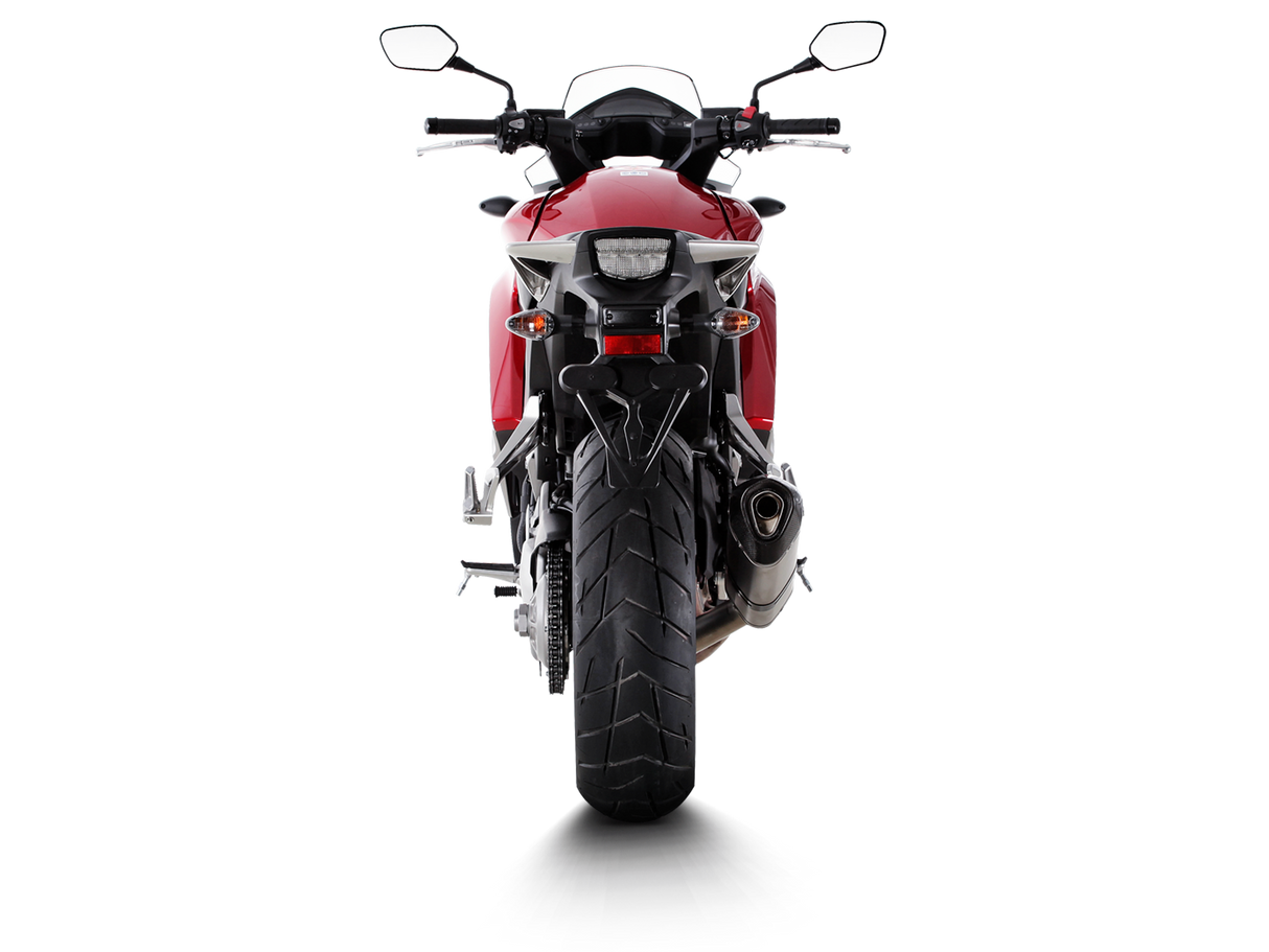 Akrapovic Slip-On Line Titanium Muffler System w/Carbon End Cap for Honda VFR800X Crossrunner 11-14 Akrapovic