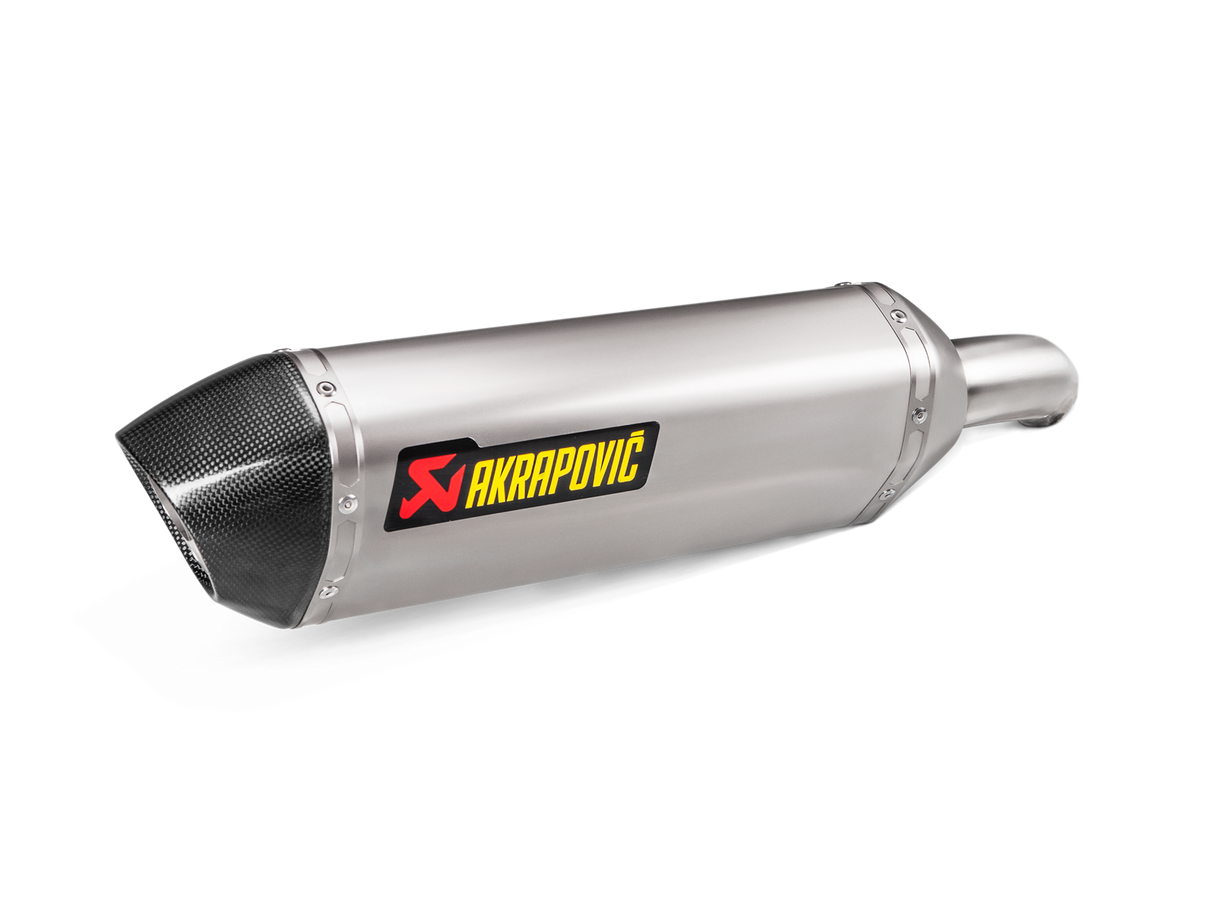 Akrapovic Slip-On Line Titanium Muffler System w/Carbon End Cap for Honda VFR800F 17-20/VFR800X Crossrunner 17-20 Akrapovic
