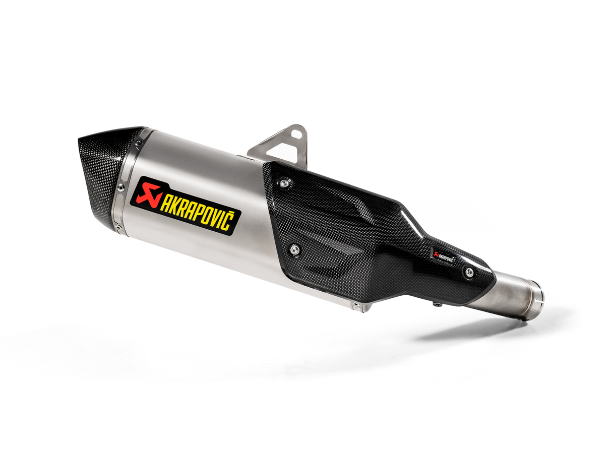 Akrapovic Slip-On Line Titanium Muffler System w/Carbon End Cap for Kawasaki Versys 1000 19-Up Akrapovic