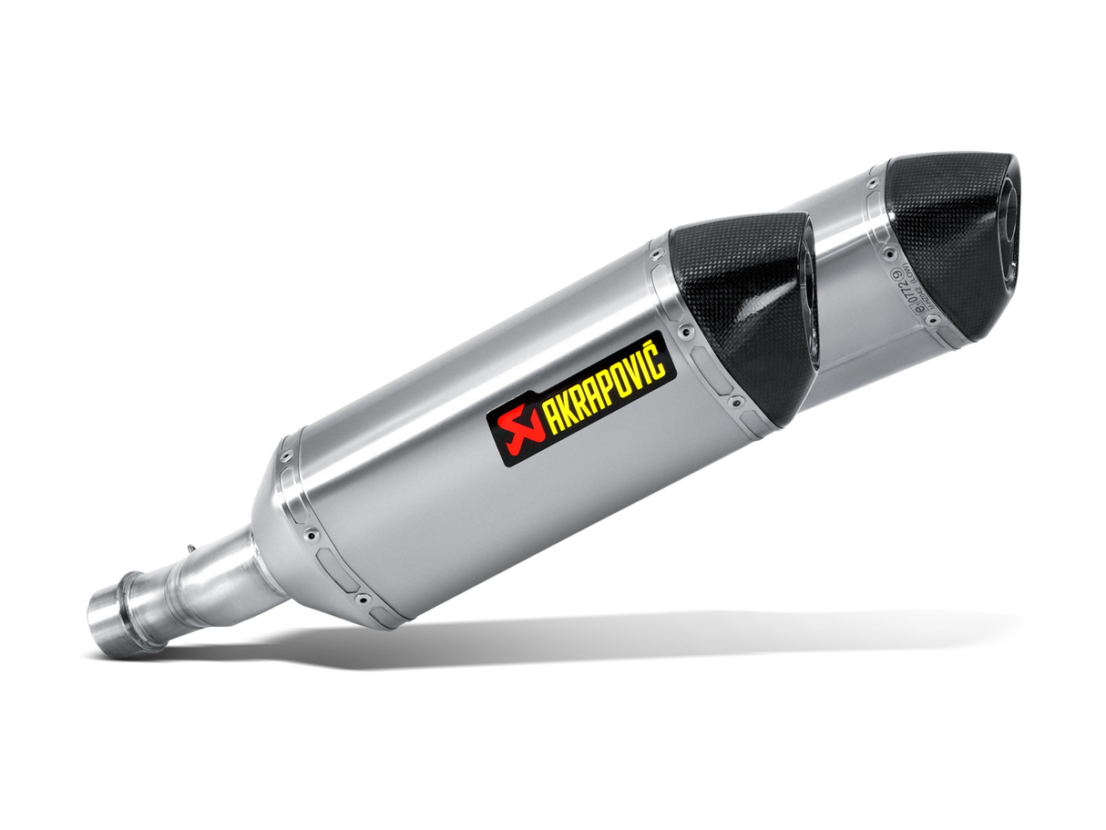 Akrapovic Slip-On Line Titanium Muffler System w/Carbon End Cap for Kawasaki Z1000SX/Ninja 1000 14-16 Akrapovic