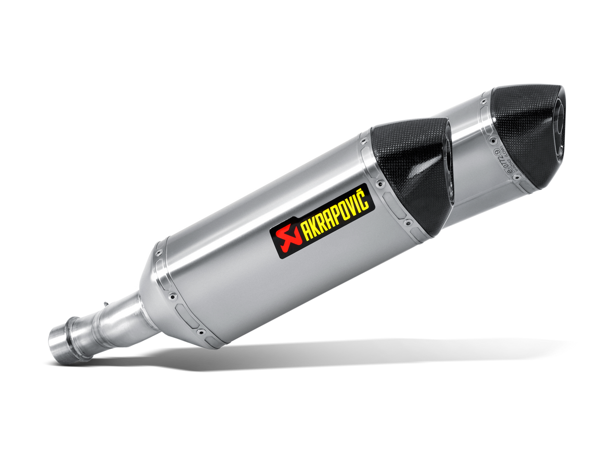 Akrapovic Slip-On Line Titanium Muffler System w/Carbon End Cap for Kawasaki Z1000SX/Ninja 1000 14-16 Akrapovic