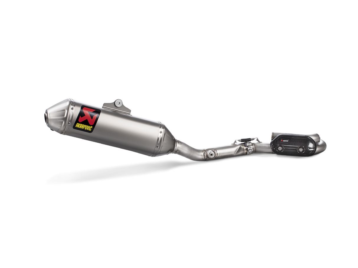 Akrapovic Racing Line Titanium Exhaust System w/Titanium End Cap for Kawasaki KX 250 F 17-20 Akrapovic