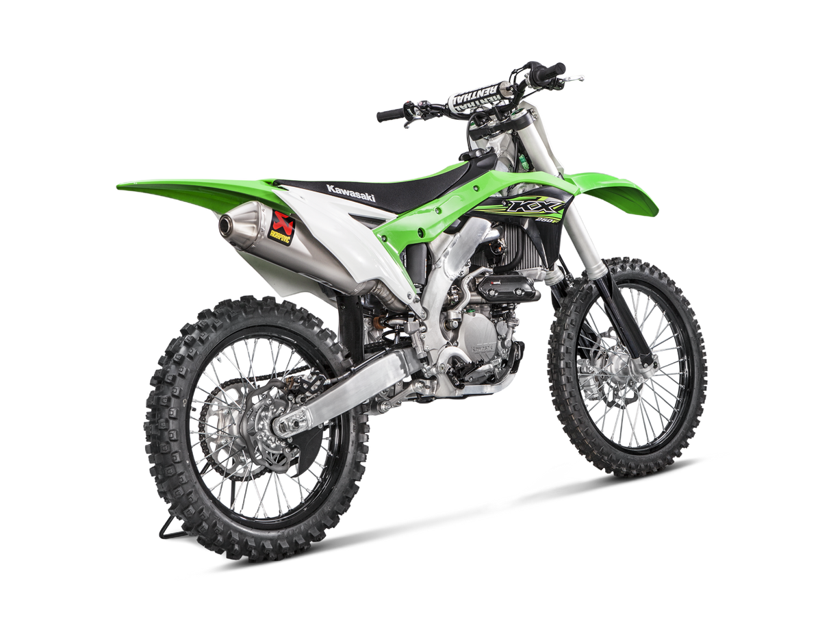 Akrapovic Racing Line Titanium Exhaust System w/Titanium End Cap for Kawasaki KX 250 F 17-20 Akrapovic