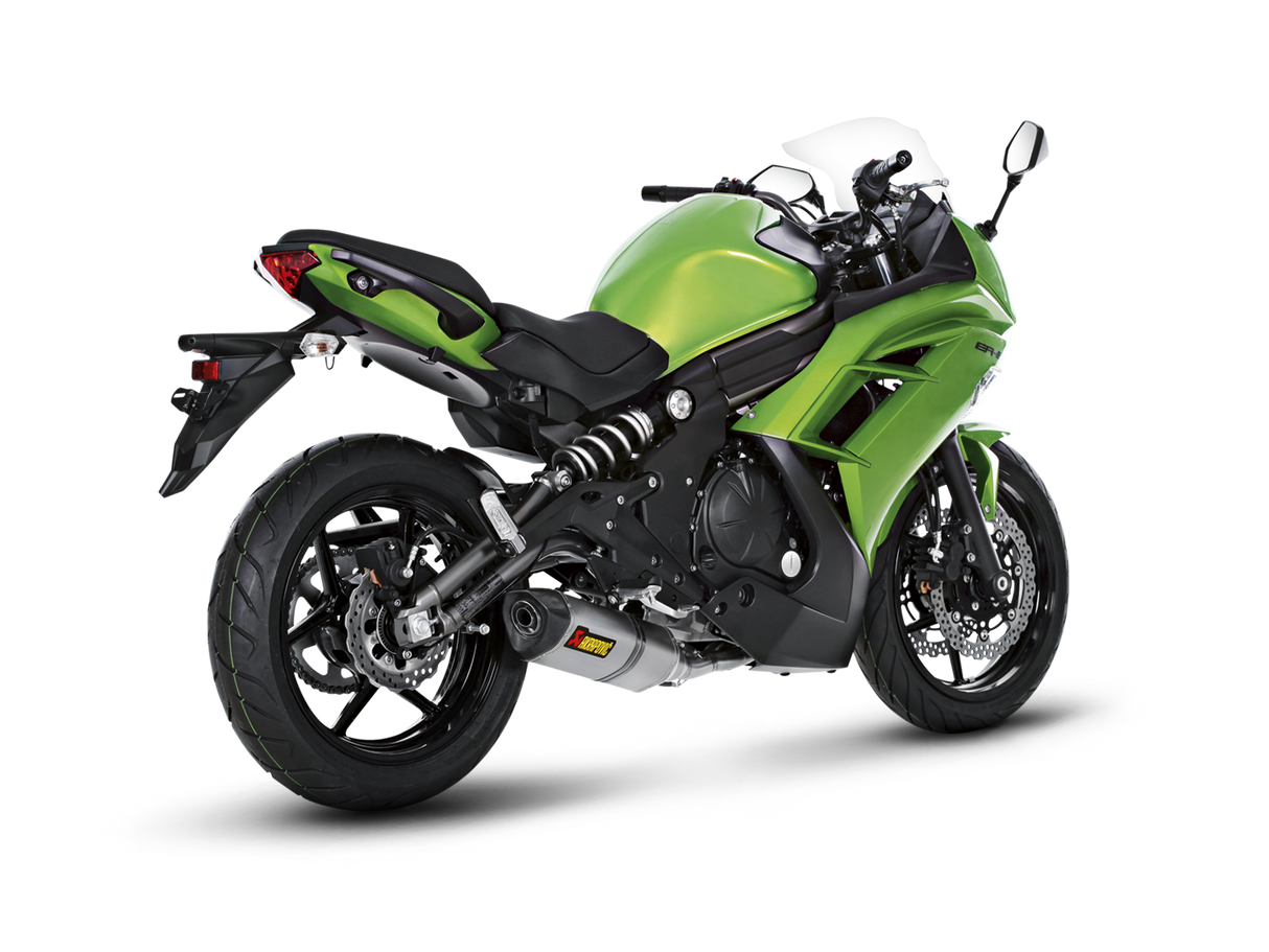 Akrapovic Racing Line Titanium Exhaust System w/Carbon End Cap for Kawasaki ER-6 N/ER-6 F 12-16 Akrapovic