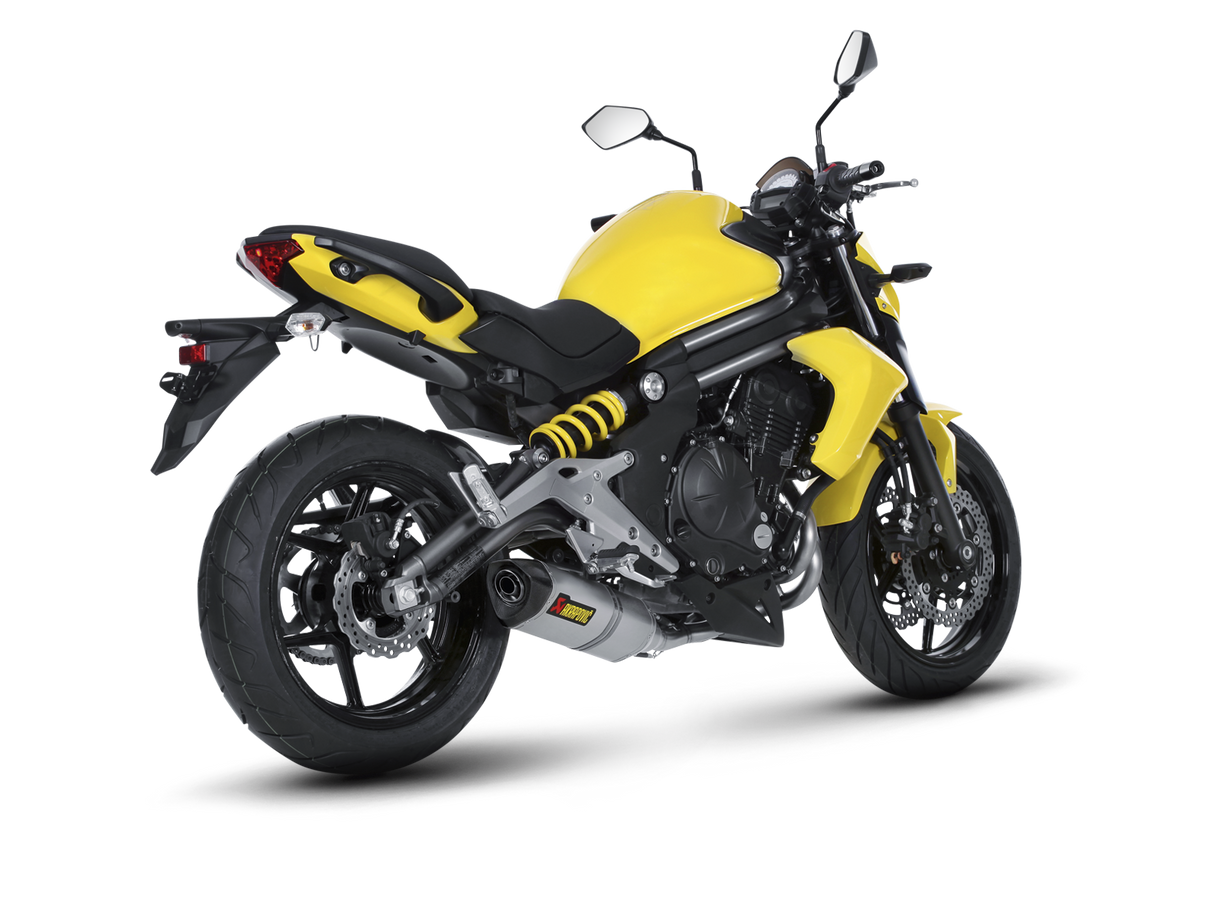 Akrapovic Racing Line Titanium Exhaust System w/Carbon End Cap for Kawasaki ER-6 N/ER-6 F 12-16 Akrapovic