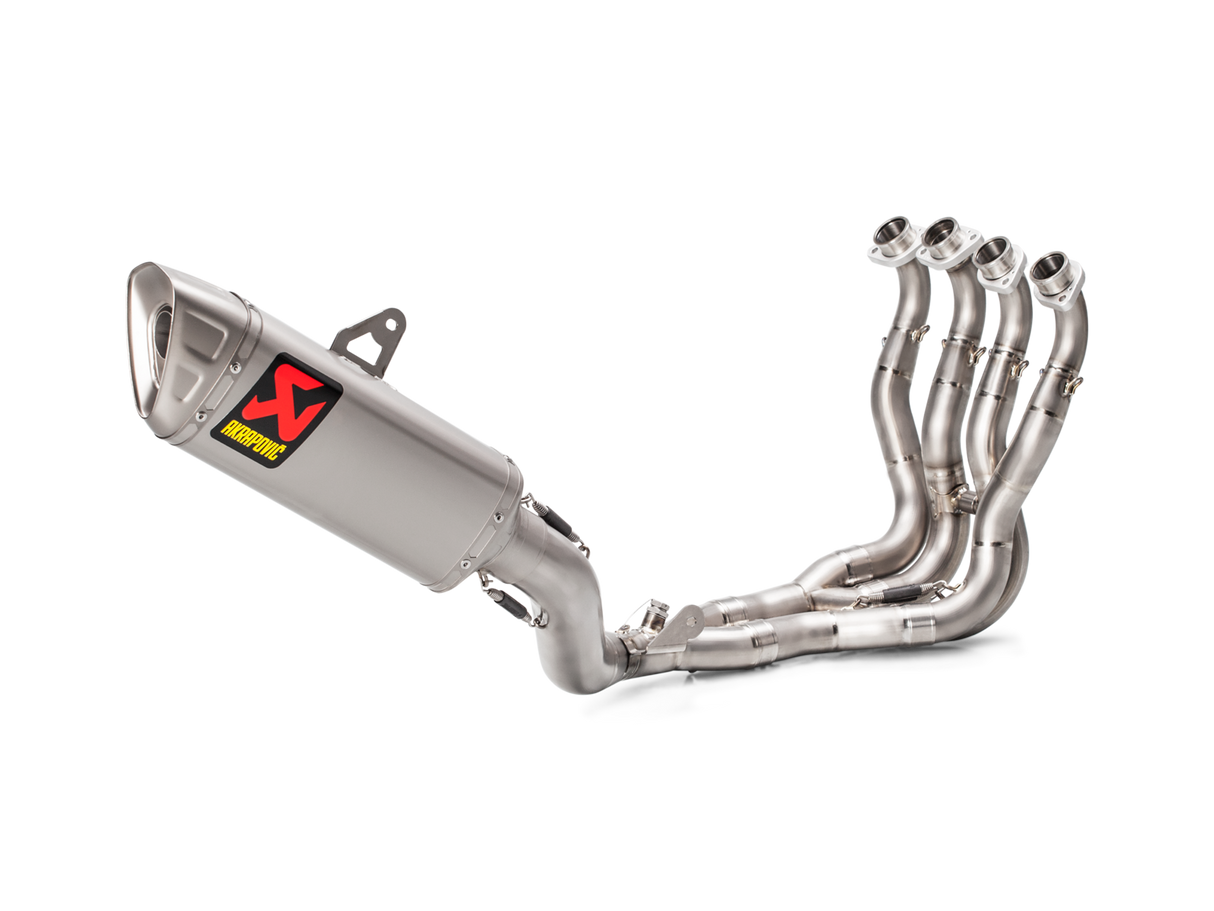 Akrapovic Racing Line Titanium Exhaust System w/Titanium End Cap for Suzuki GSX-R1000 17-Up Akrapovic