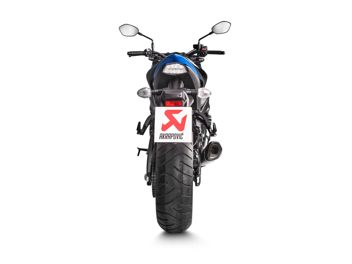 Akrapovic Slip-On Line Titanium Muffler System w/Carbon End Cap & Heat Shield for Suzuki GSX-S 1000/1000GT/950 15-20 Akrapovic