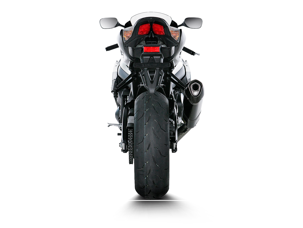 Akrapovic Slip-On Line Carbon Muffler System w/Carbon End Cap for Suzuki GSX-R1000 09-11 Akrapovic