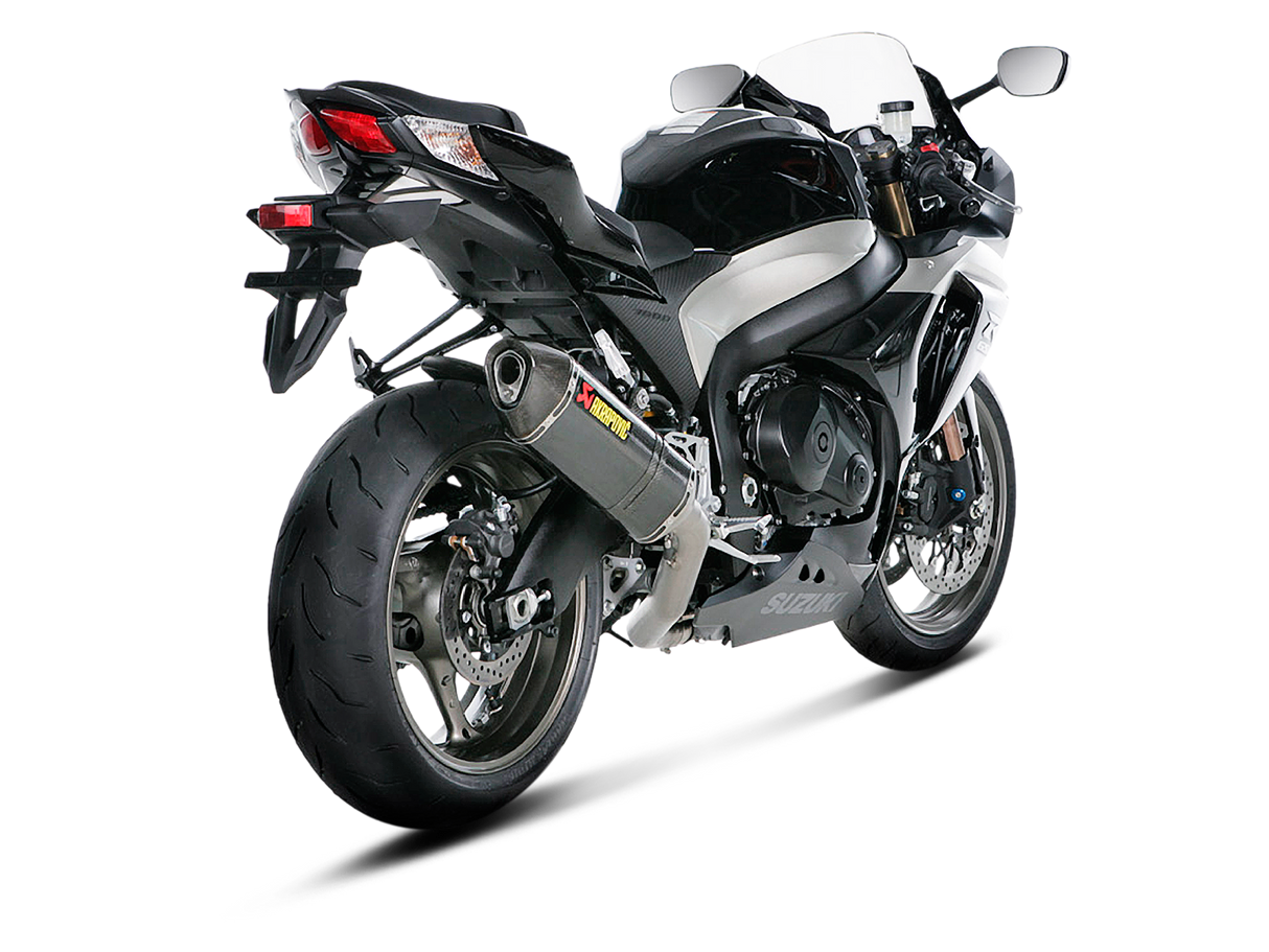 Akrapovic Slip-On Line Carbon Muffler System w/Carbon End Cap for Suzuki GSX-R1000 09-11 Akrapovic