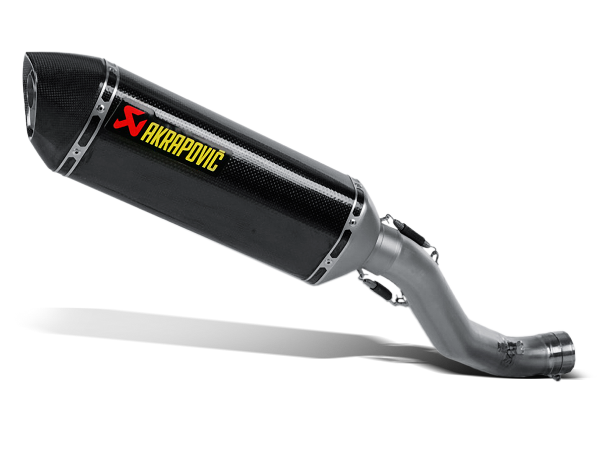 Akrapovic Slip-On Line Carbon Muffler System w/Carbon End Cap for Suzuki GSX-R1000 09-11 Akrapovic