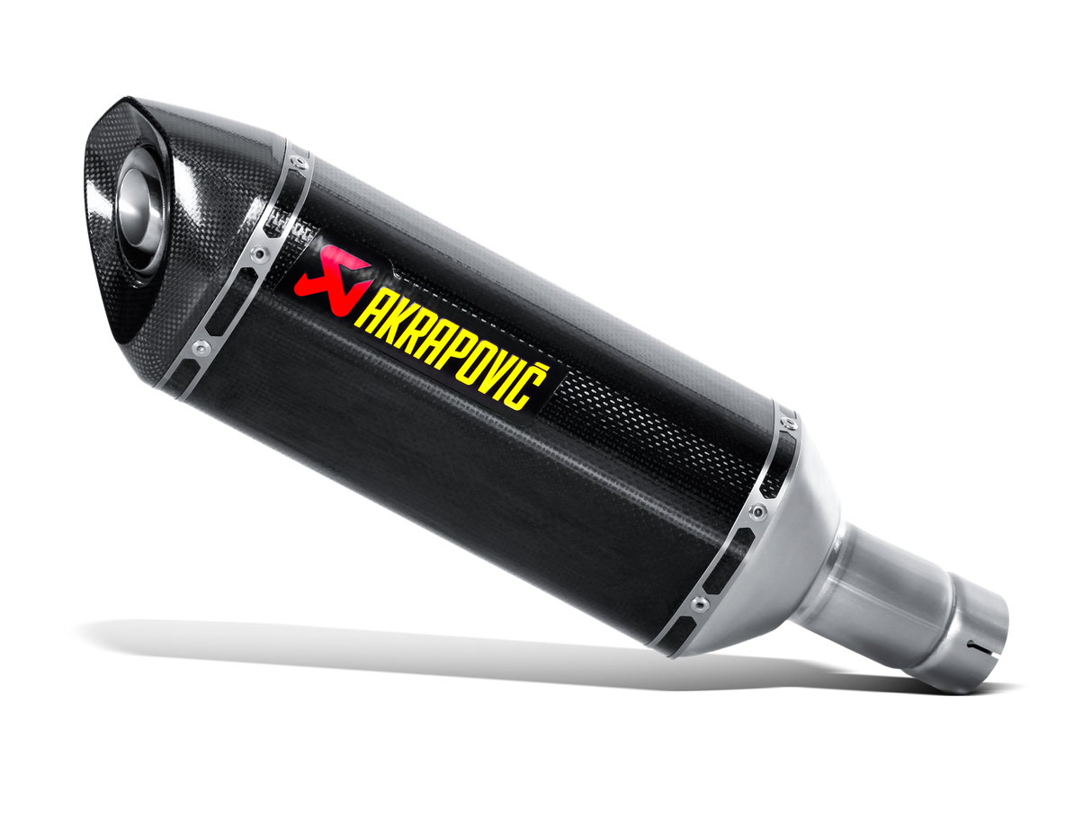 Akrapovic Slip-On Line Carbon Muffler System w/Carbon End Cap for Suzuki GSX-R1000 12-16 Akrapovic