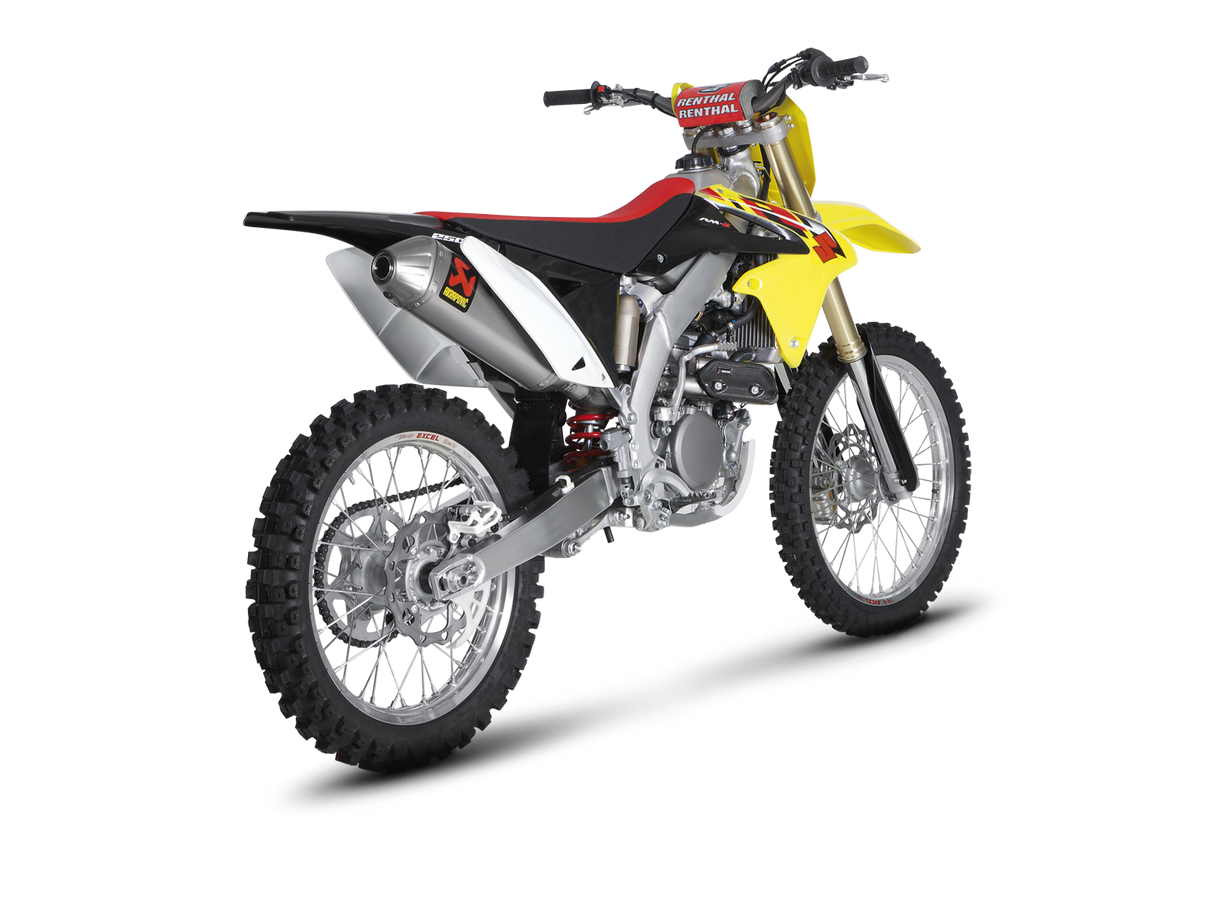 Akrapovic Evolution Line Titanium Exhaust System w/Titanium End Cap for Suzuki RM-Z 250 10-18 Akrapovic