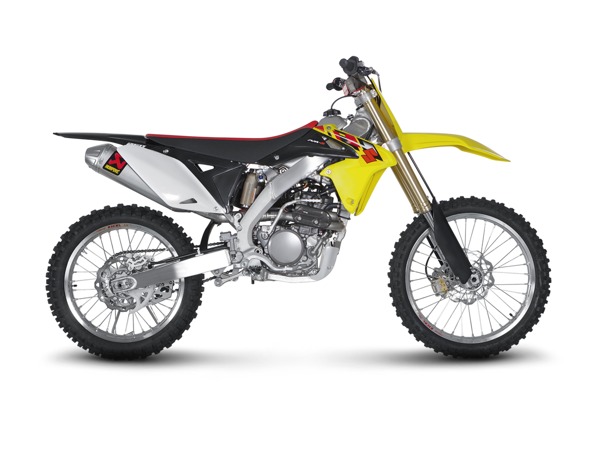 Akrapovic Evolution Line Titanium Exhaust System w/Titanium End Cap for Suzuki RM-Z 250 10-18 Akrapovic