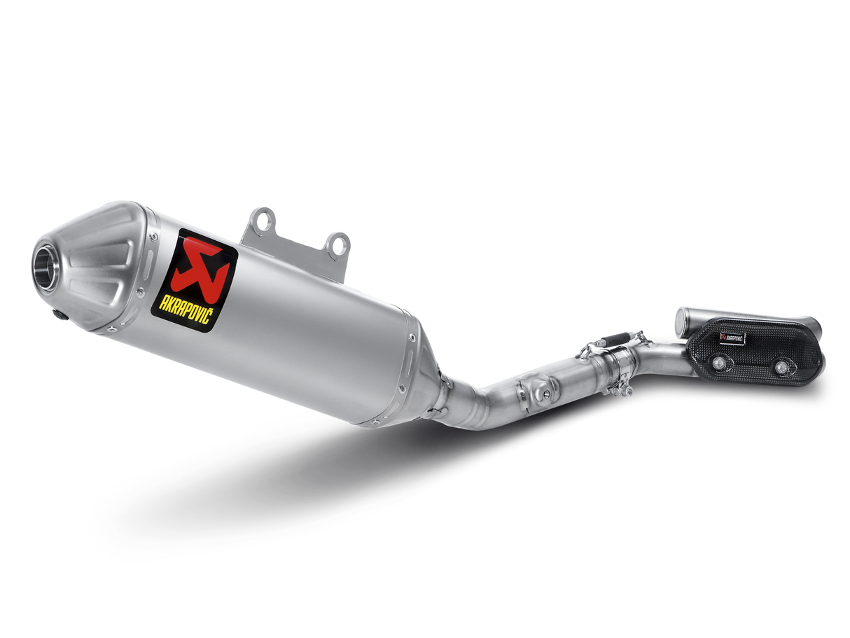 Akrapovic Evolution Line Titanium Exhaust System w/Titanium End Cap for Suzuki RM-Z 250 10-18 Akrapovic