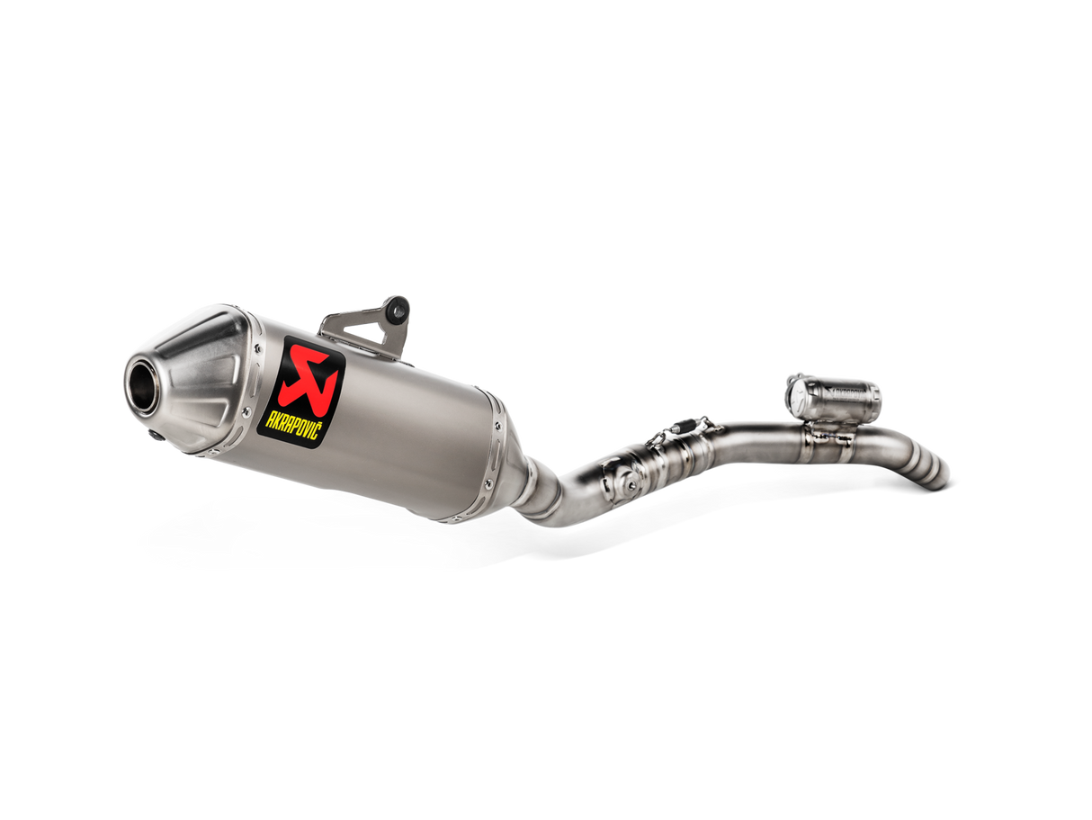 Akrapovic Evolution Line Titanium Exhaust System w/Titanium End Cap for Suzuki RM-Z 250 19-Up Akrapovic