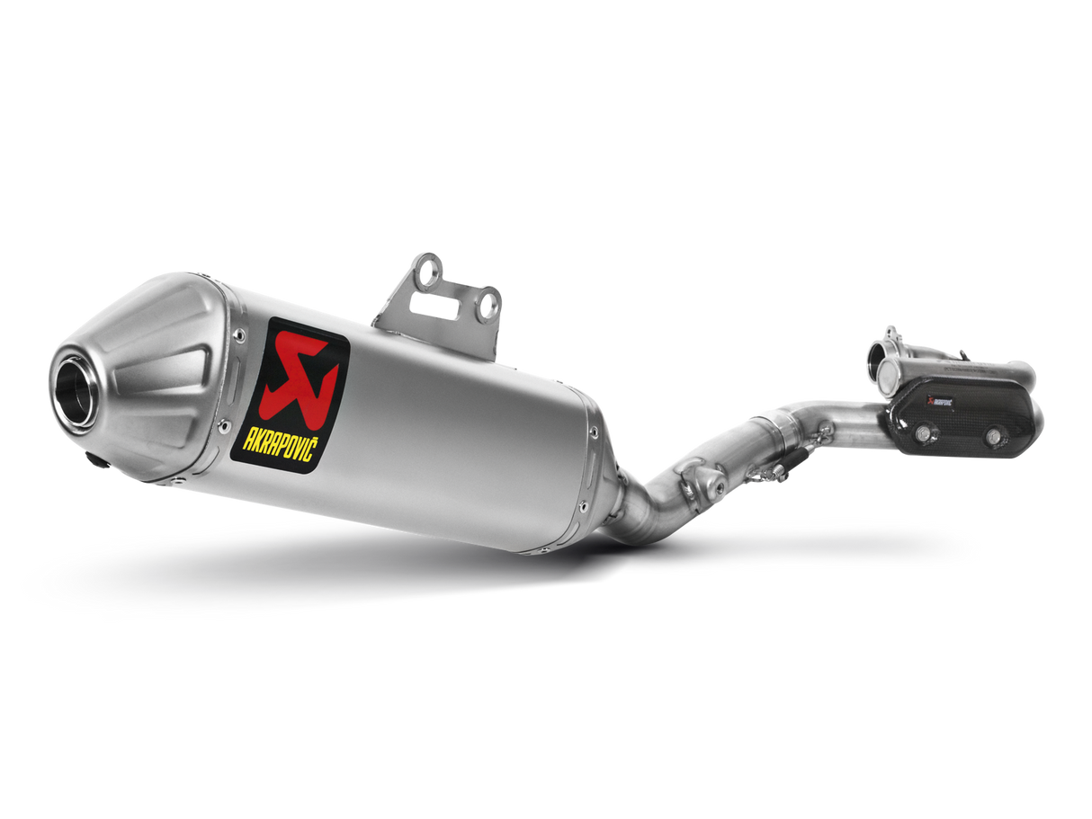 Akrapovic Evolution Line Titanium Exhaust System w/Titanium End Cap for Suzuki RM-Z 450 08-17 Akrapovic
