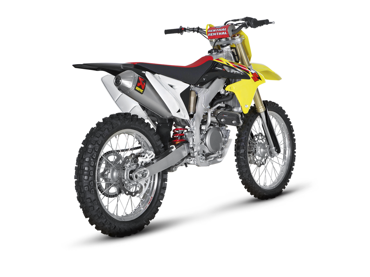 Akrapovic Evolution Line Titanium Exhaust System w/Titanium End Cap for Suzuki RM-Z 450 08-17 Akrapovic