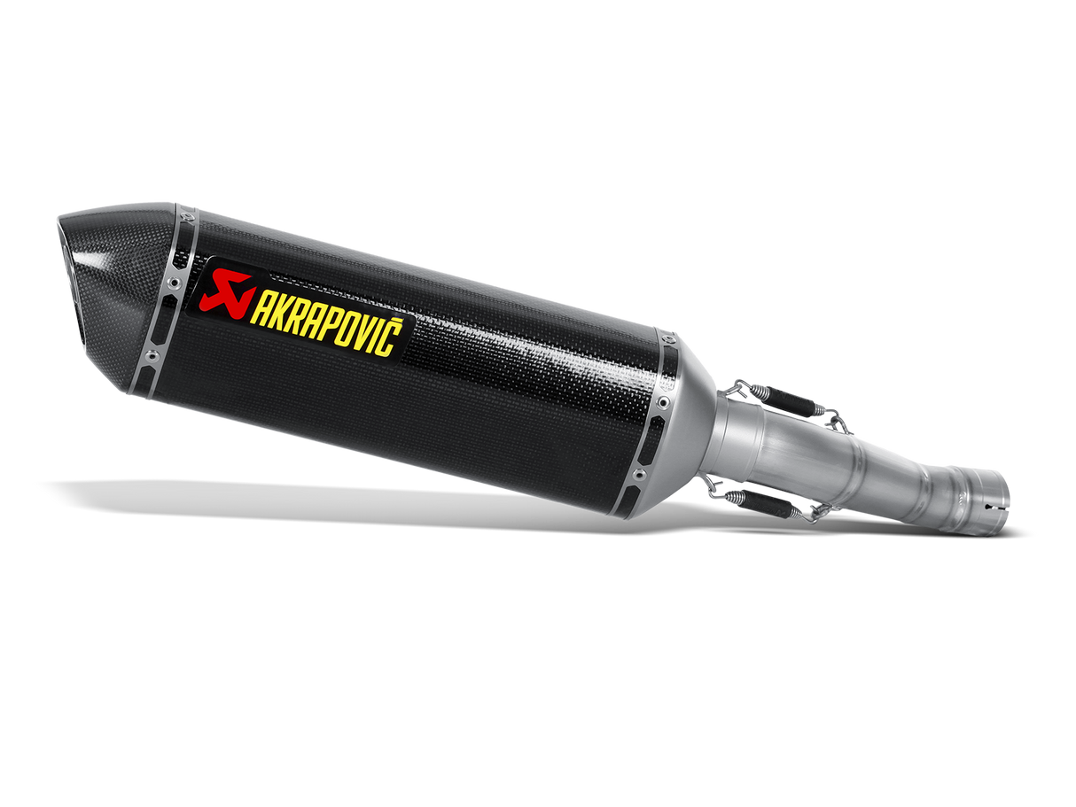 Akrapovic Slip-On Line Carbon Muffler System w/Carbon End Cap for Suzuki GSX-R 600/GSX-R 750 08-10 Akrapovic