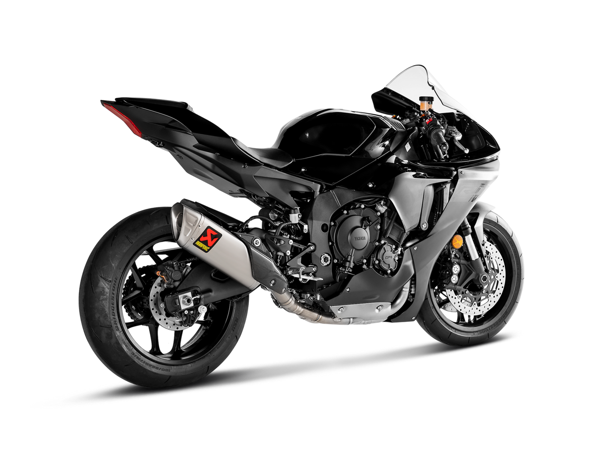 Akrapovic Evolution Line Titanium Exhaust System w/Titanium End Cap for Yamaha YZF-R1 20-Up Akrapovic