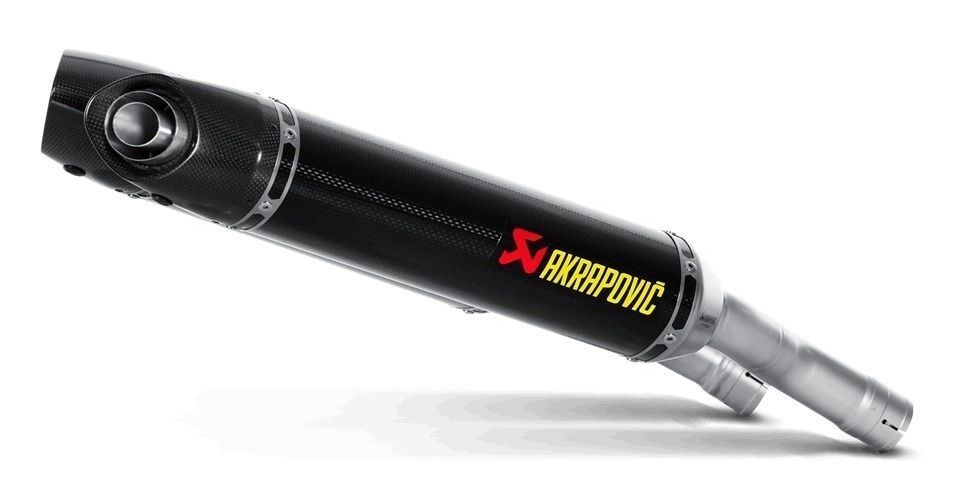 Akrapovic Slip-On Line Carbon Muffler System w/Carbon End Cap for Yamaha YZF-R1 04-06 Akrapovic