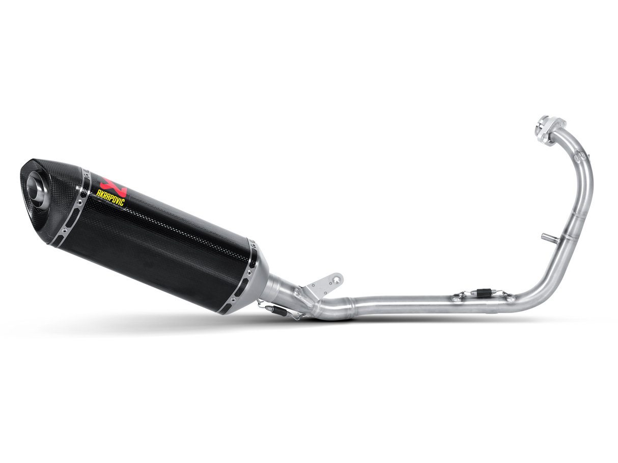 Akrapovic Racing Line Carbon Exhaust System w/Carbon End Cap for Yamaha YZF-R125 08-13 Akrapovic